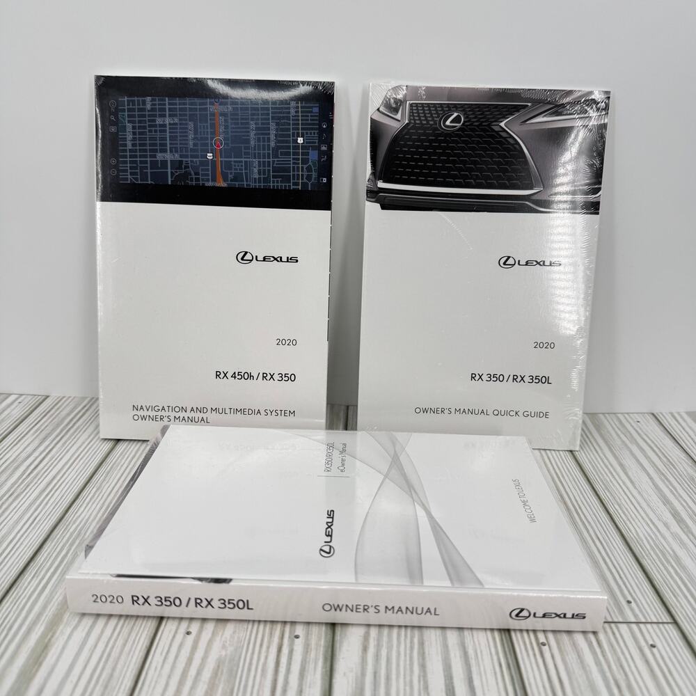 Lexus 2020 RX 350/RX 350L/RX 450H owner's manual OEM navigation E-manual NEW